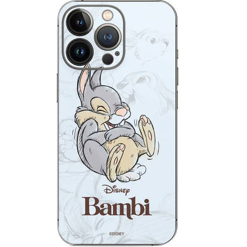 Disney Bambi Thumper Sketched portrait iPhone 14 Pro Skin